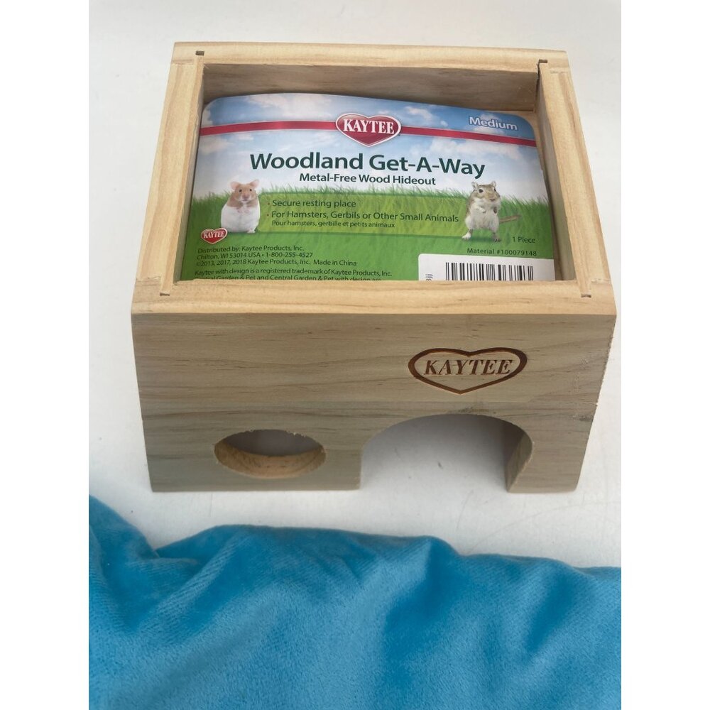 Kaytee Woodland Get-A-Way Medium Hamster Habitat Accessory Set